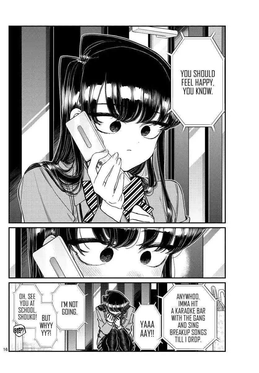 Komi-san wa Komyushou Desu Chapter 303 16